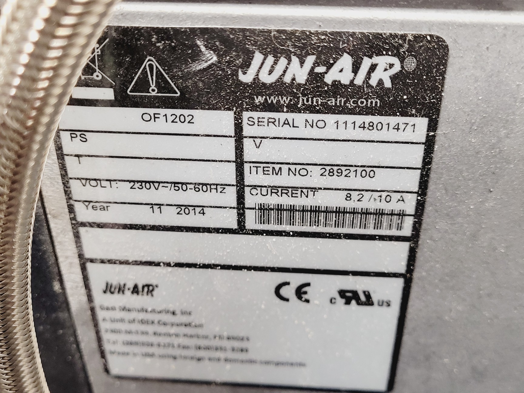 Image of Jun-Air iQ Dryer Air Compressor OF1202/2XOF1202-90BQ6