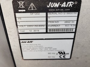 Thumbnail image of Jun-Air iQ Dryer Air Compressor OF1202/2XOF1202-90BQ6