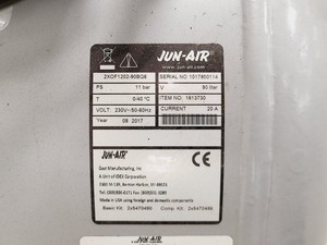 Thumbnail image of Jun-Air iQ Dryer Air Compressor OF1202/2XOF1202-90BQ6
