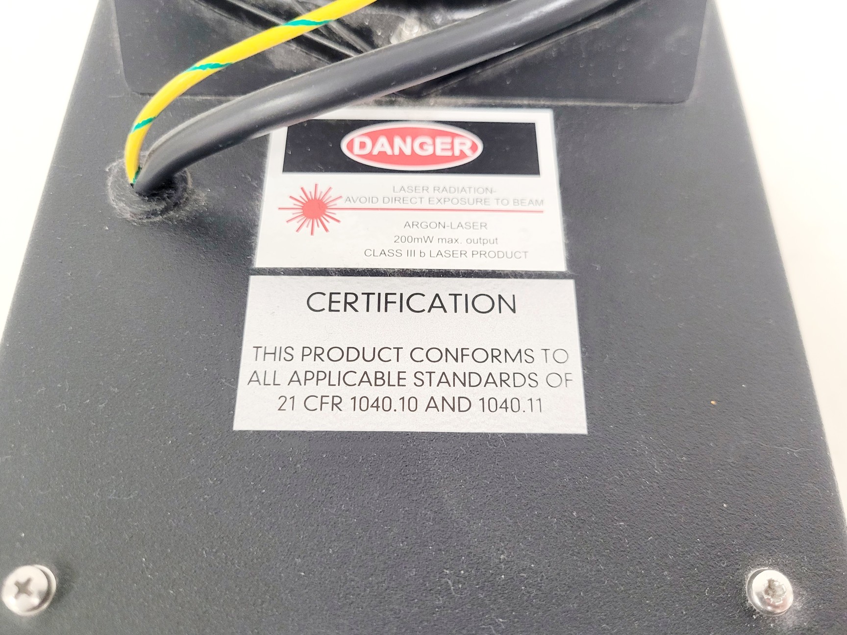Image of Lasos Series 60 LGK 7872 M w/ LGN 7812 Power Supply Class IIIB