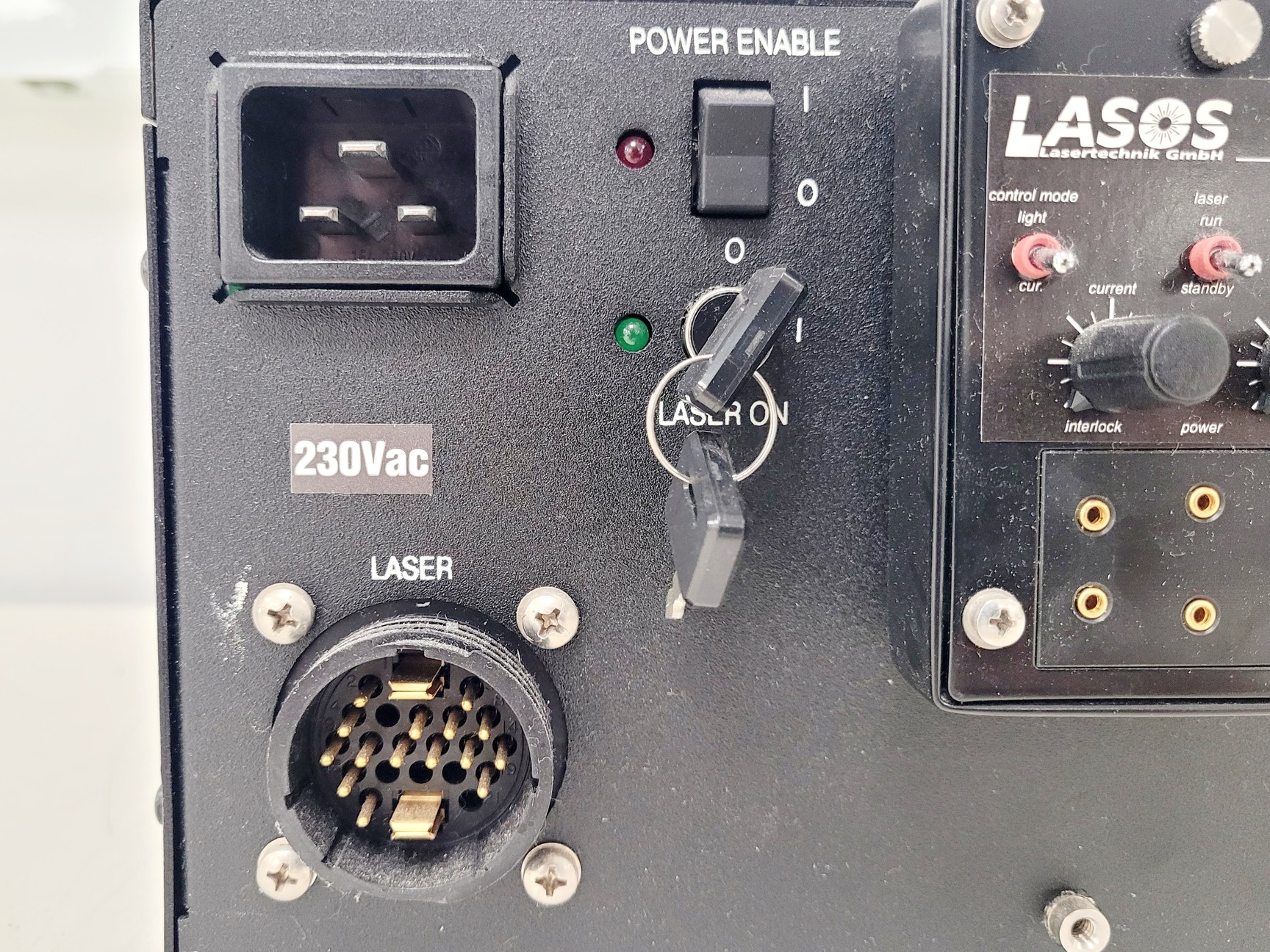 Image of Lasos Series 60 LGK 7872 M w/ LGN 7812 Power Supply Class IIIB