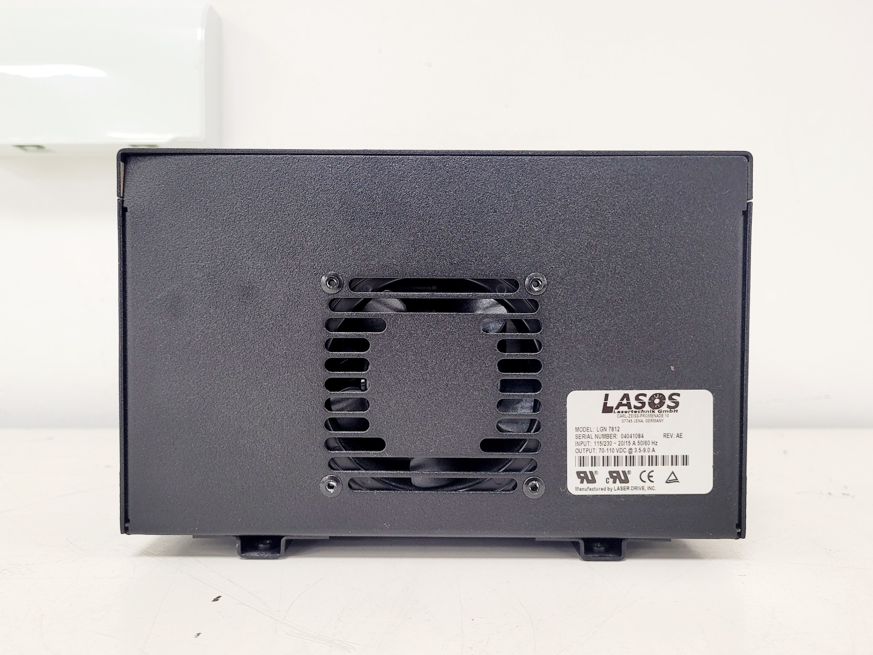 Image of Lasos Series 60 LGK 7872 M w/ LGN 7812 Power Supply Class IIIB