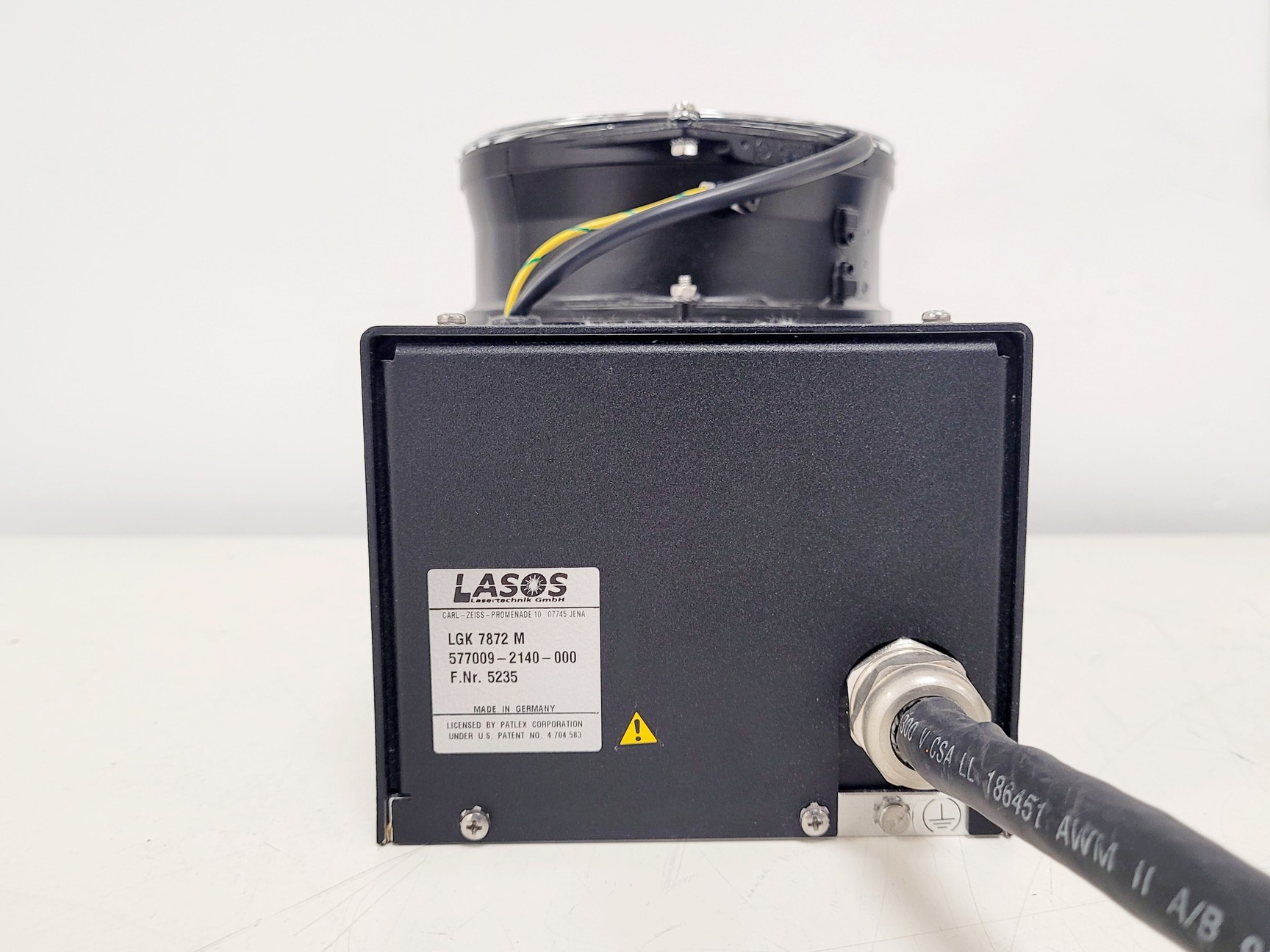 Image of Lasos Series 60 LGK 7872 M w/ LGN 7812 Power Supply Class IIIB