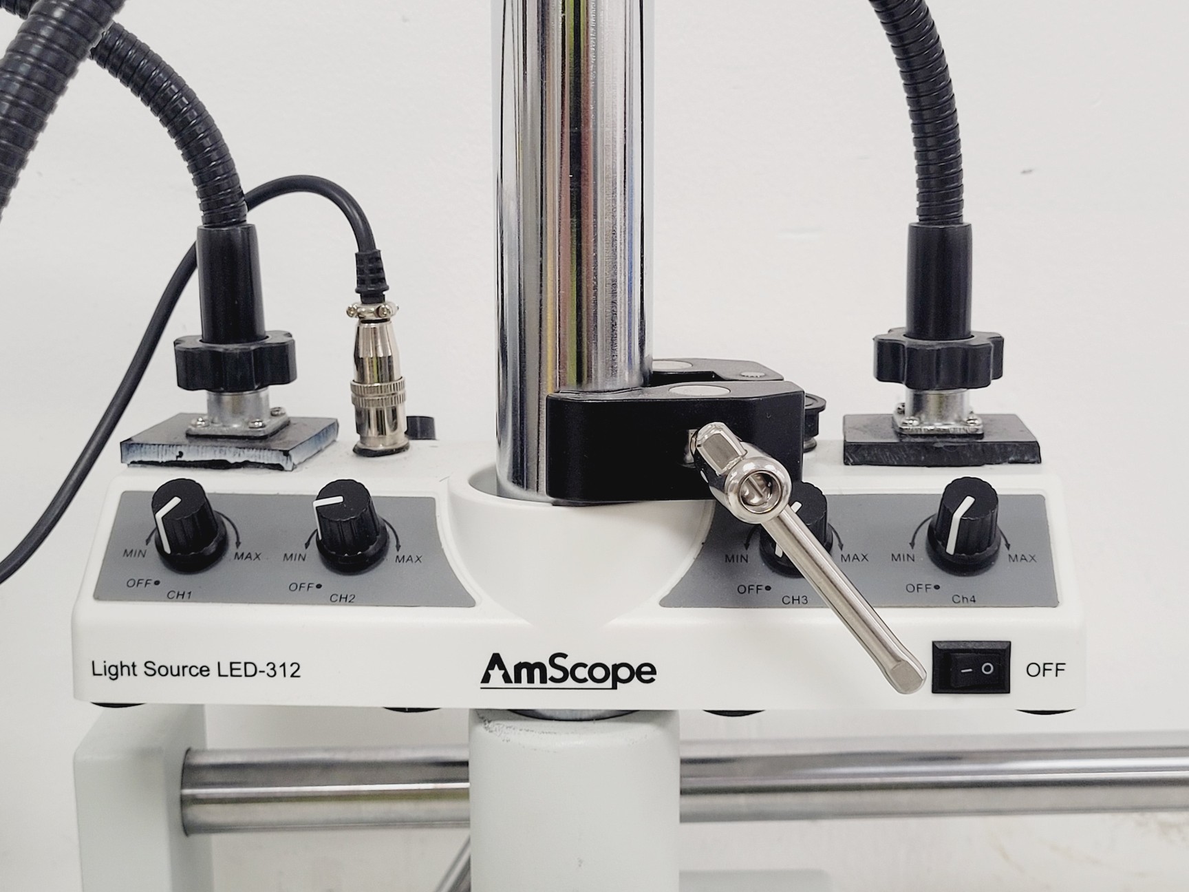 Image of Nikon SMZ-10 Microscope w/ Amscope MU500 5.1 MP Digital Camera & Light Source