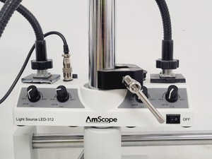 Thumbnail image of Nikon SMZ-10 Microscope w/ Amscope MU500 5.1 MP Digital Camera & Light Source