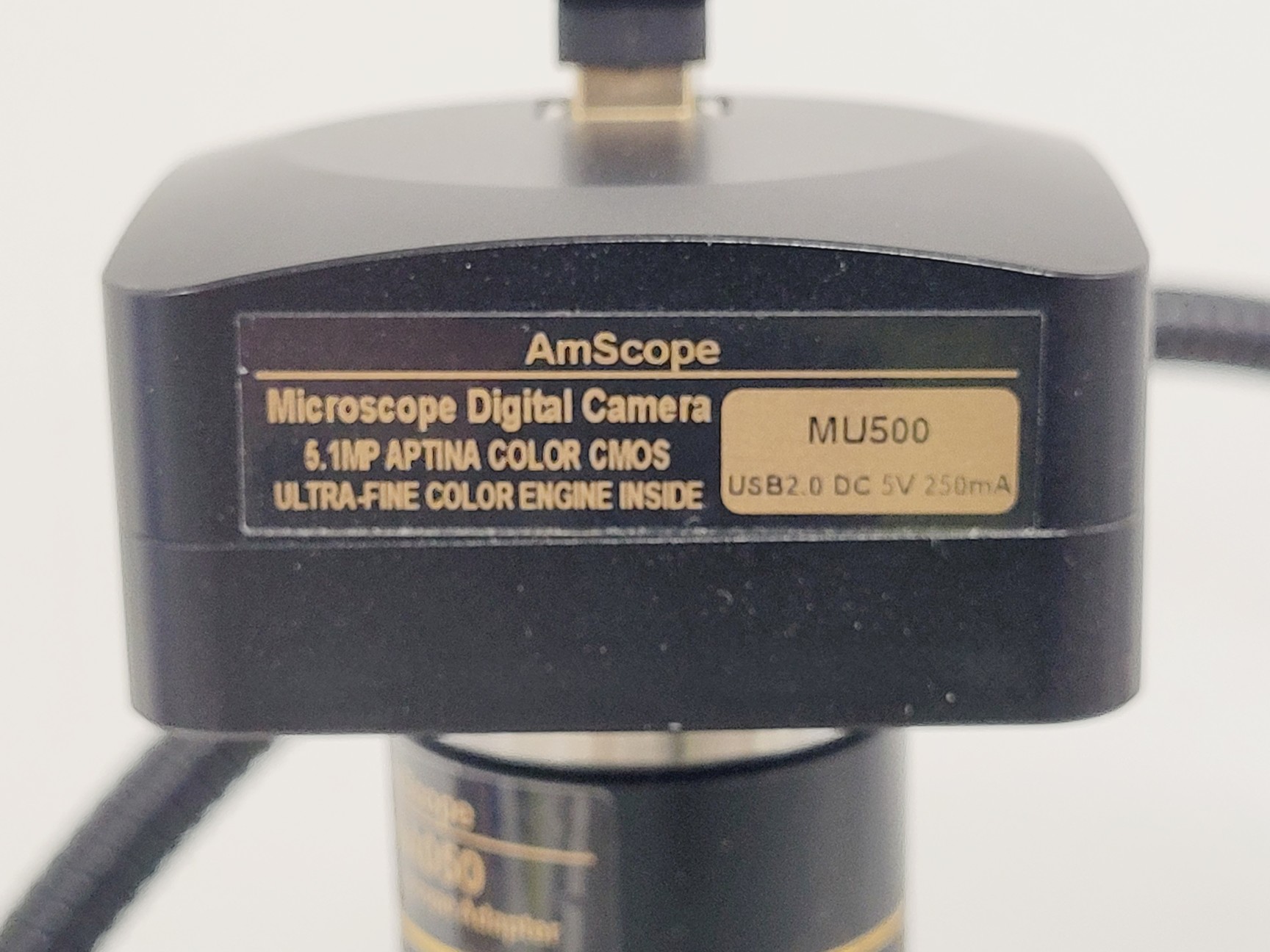 Image of Nikon SMZ-10 Microscope w/ Amscope MU500 5.1 MP Digital Camera & Light Source
