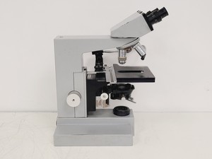 Thumbnail image of Leitz SM-LUX Binocular Microscope w/ 4 x Objectives 4/10/40/100x 