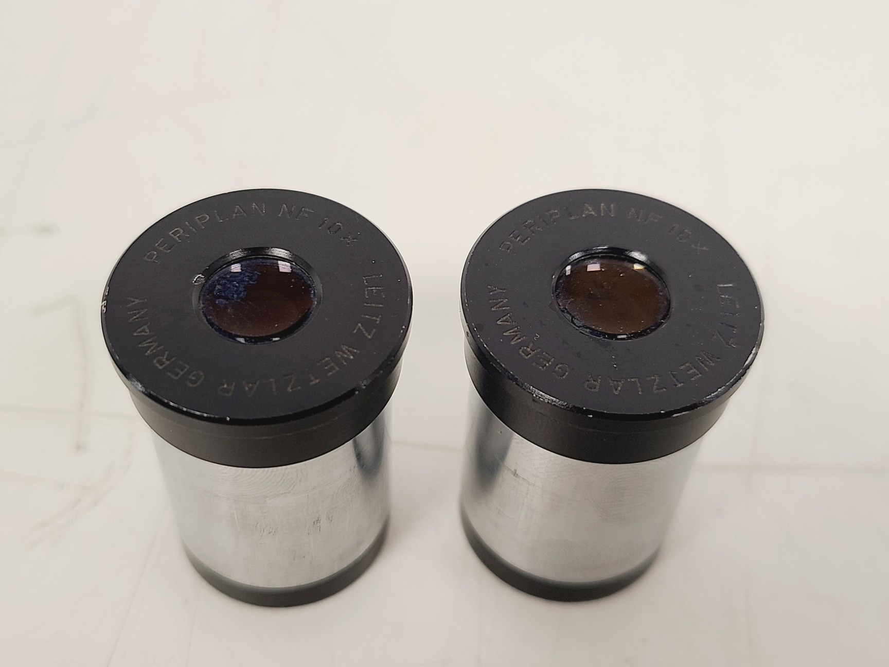 Image of Leitz SM-LUX Binocular Microscope w/ 4 x Objectives 4/10/40/100x 