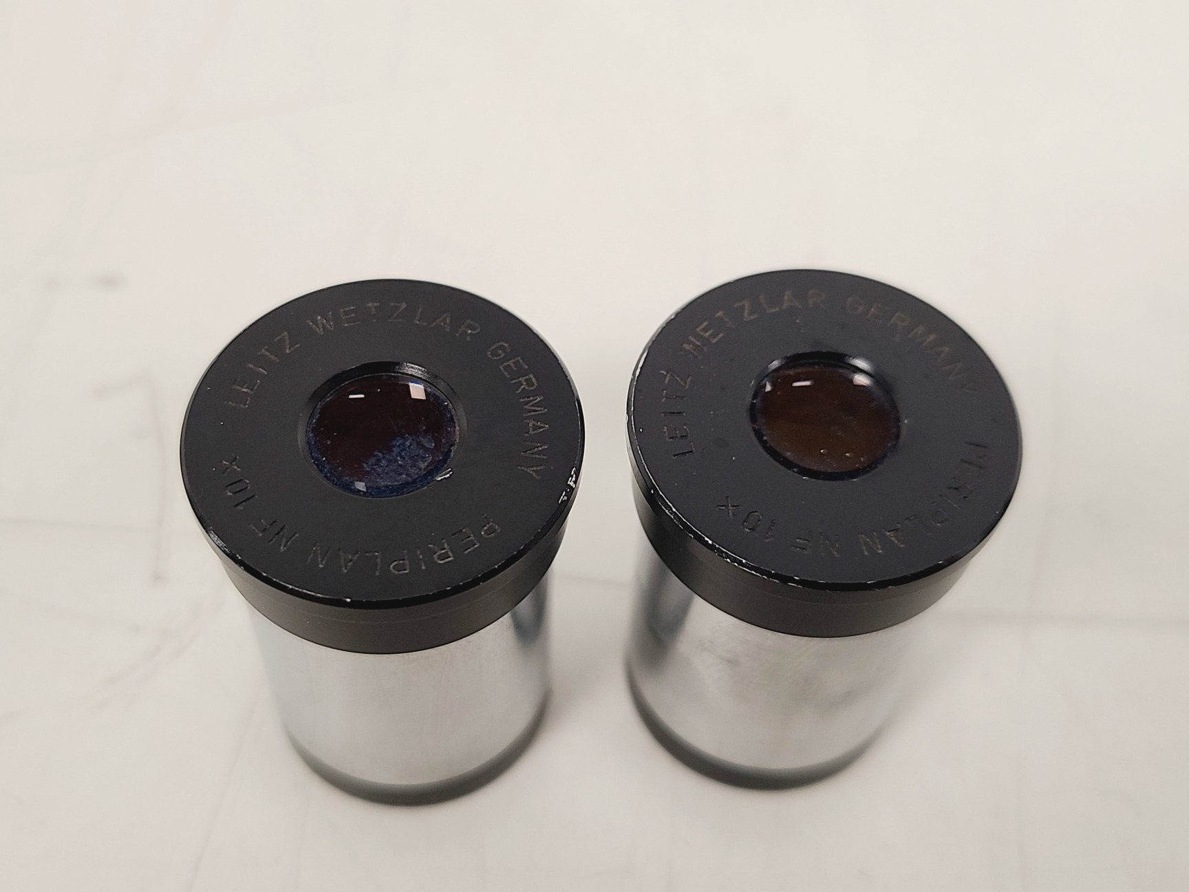 Image of Leitz SM-LUX Binocular Microscope w/ 4 x Objectives 4/10/40/100x 