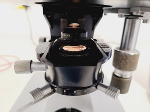 Thumbnail image of Leitz SM-LUX Binocular Microscope w/ 4 x Objectives 4/10/40/100x 