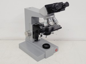 Image of Leitz SM-LUX Binocular Microscope w/ 5 x Objectives 25/40/100 Fluotar