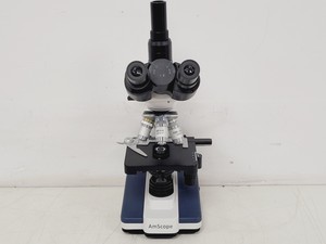 Thumbnail image of Amscope T120 Series Compound Microscope w/ 4 x Objectives 4/10/40/100 Oil 