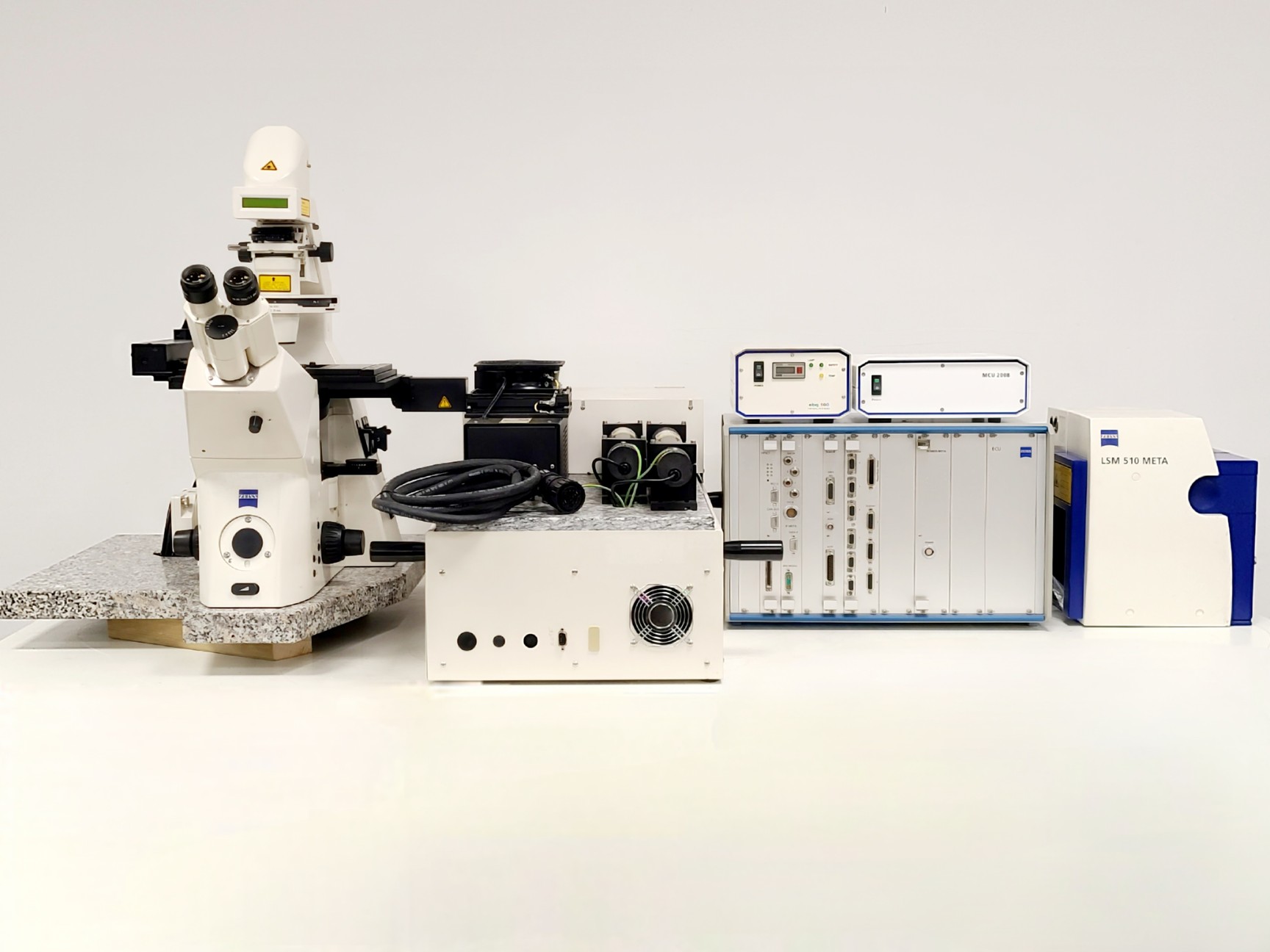 Image of Zeiss LSM 510 META Confocal Microscope System w/ Axiovert 200M & Lasers