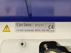 Thumbnail image of Zeiss LSM 510 META Confocal Microscope System w/ Axiovert 200M & Lasers