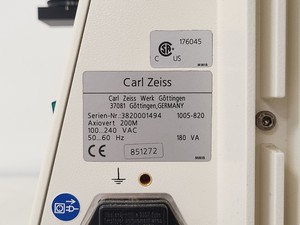 Thumbnail image of Zeiss LSM 510 META Confocal Microscope System w/ Axiovert 200M & Lasers