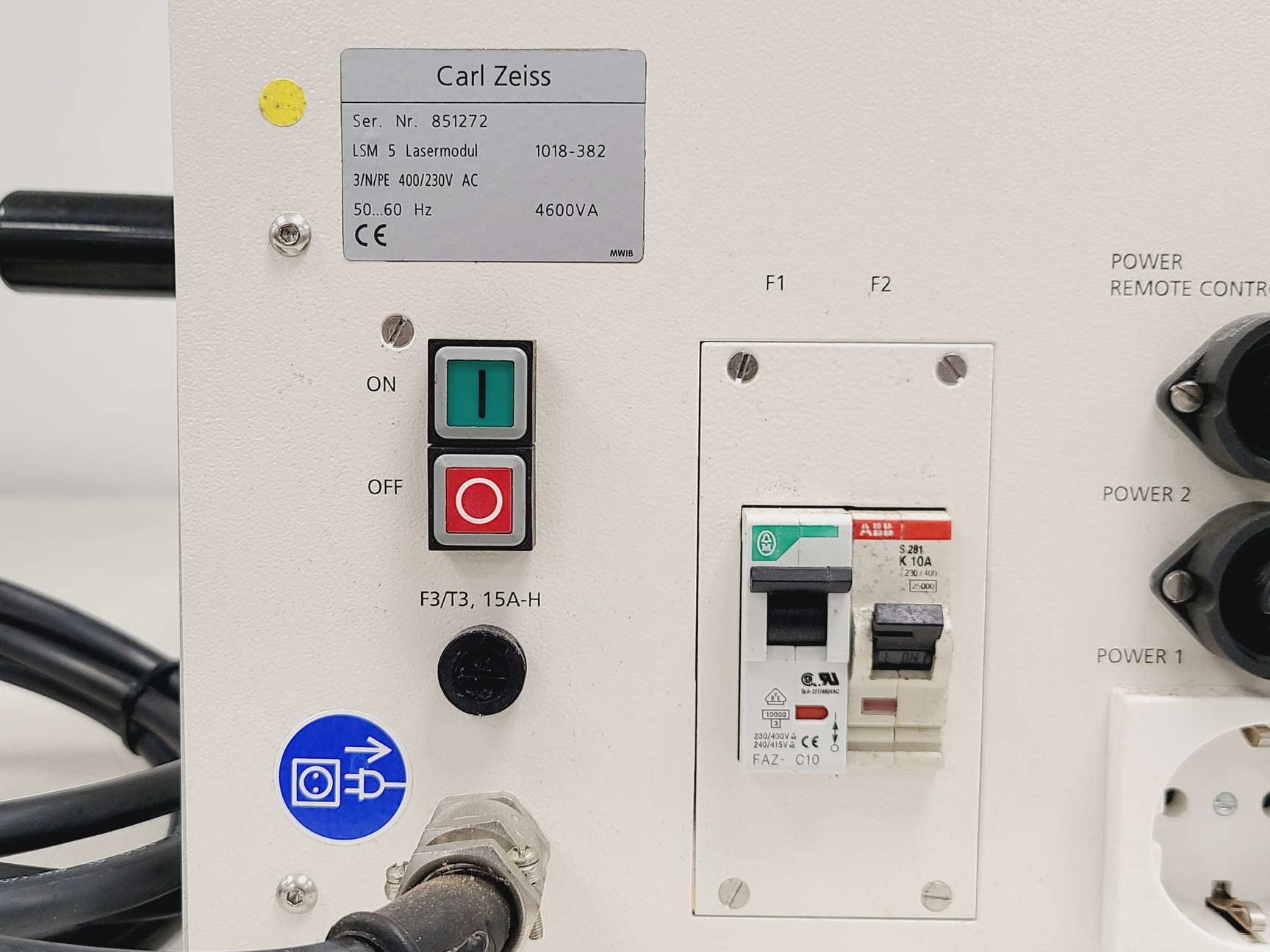 Image of Zeiss LSM 510 META Confocal Microscope System w/ Axiovert 200M & Lasers