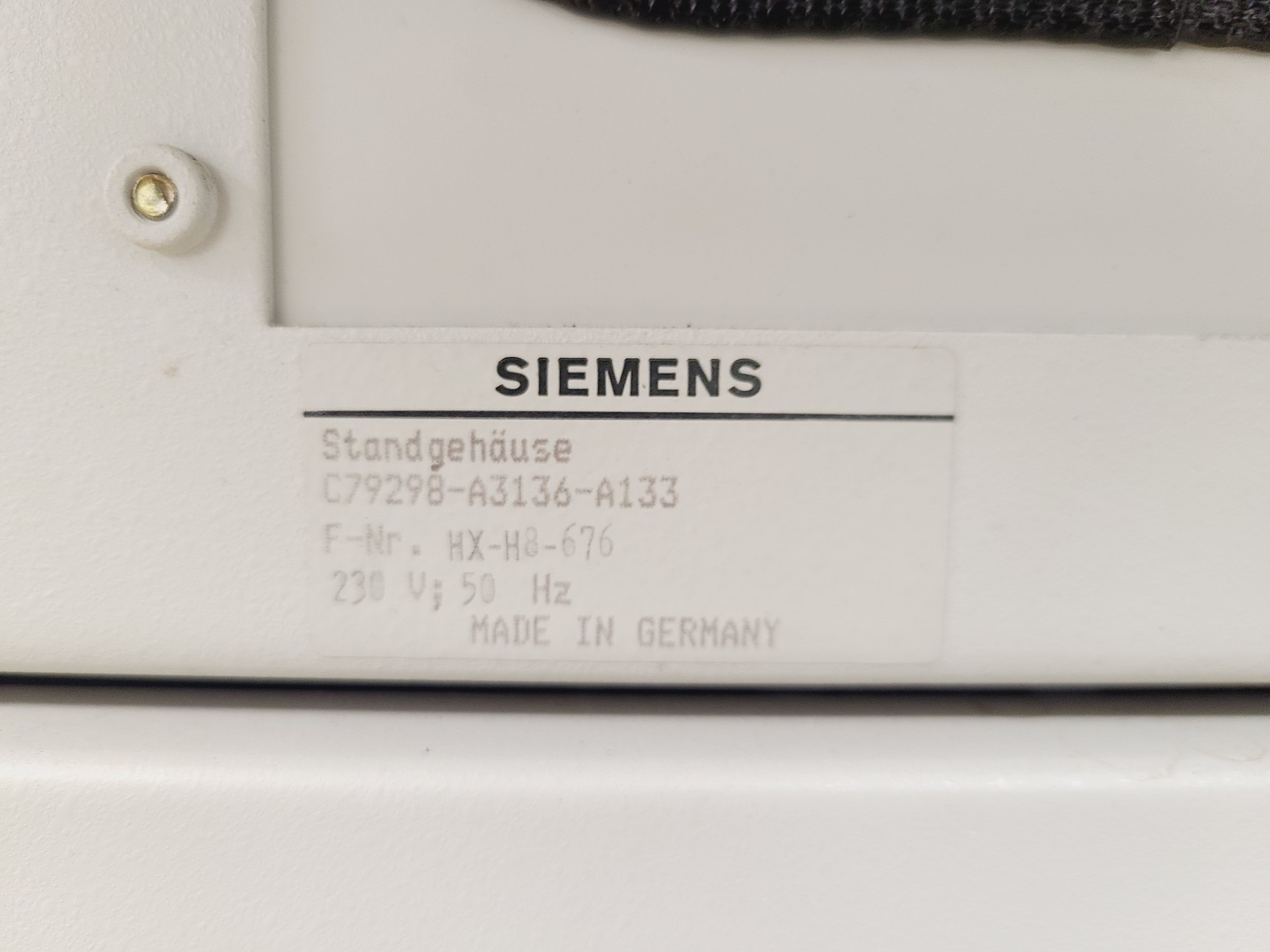 Image of Siemens D5000 Diffractometer XRD X-Ray Diffractomete Lab