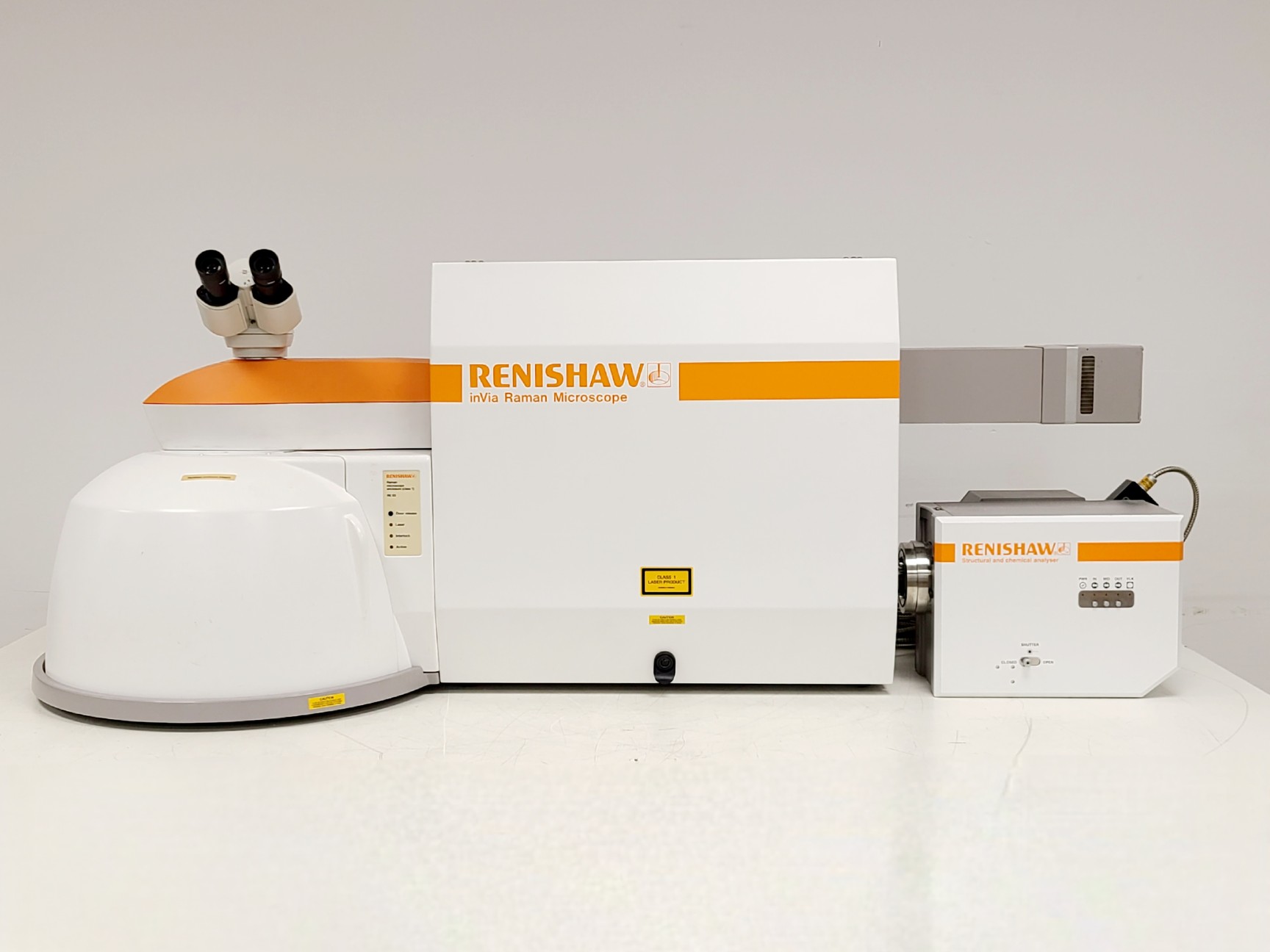 Image of Renishaw inVia Raman Microscope System w/ Modu-Laser Stella Laser Lab