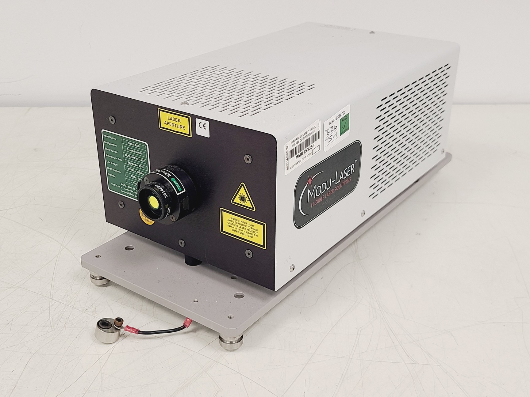 Image of Renishaw inVia Raman Microscope System w/ Modu-Laser Stella Laser Lab