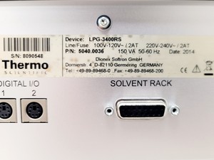 Thumbnail image of Thermo Scientific TSQ Endura LC-MS System LPG-3400RS SR-3000 WPS-3000TRS