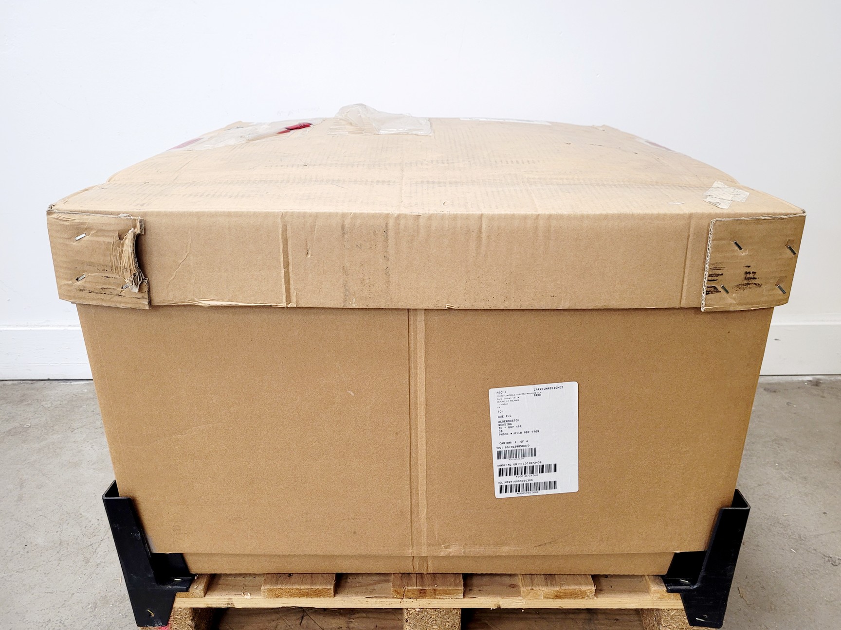 Image of Set of 4 x Newport S-2000 Pneumatic Vibration Isolators w/ IPV-S1-KT 