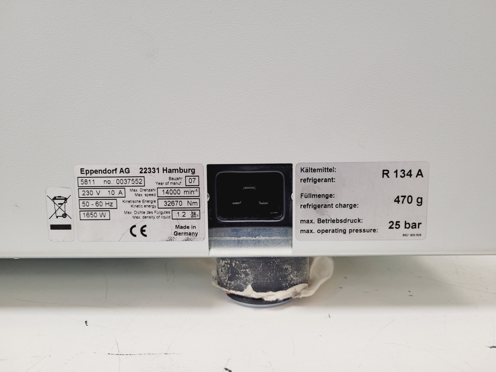 Image of Eppendorf 5810 R Benchtop Centrifuge