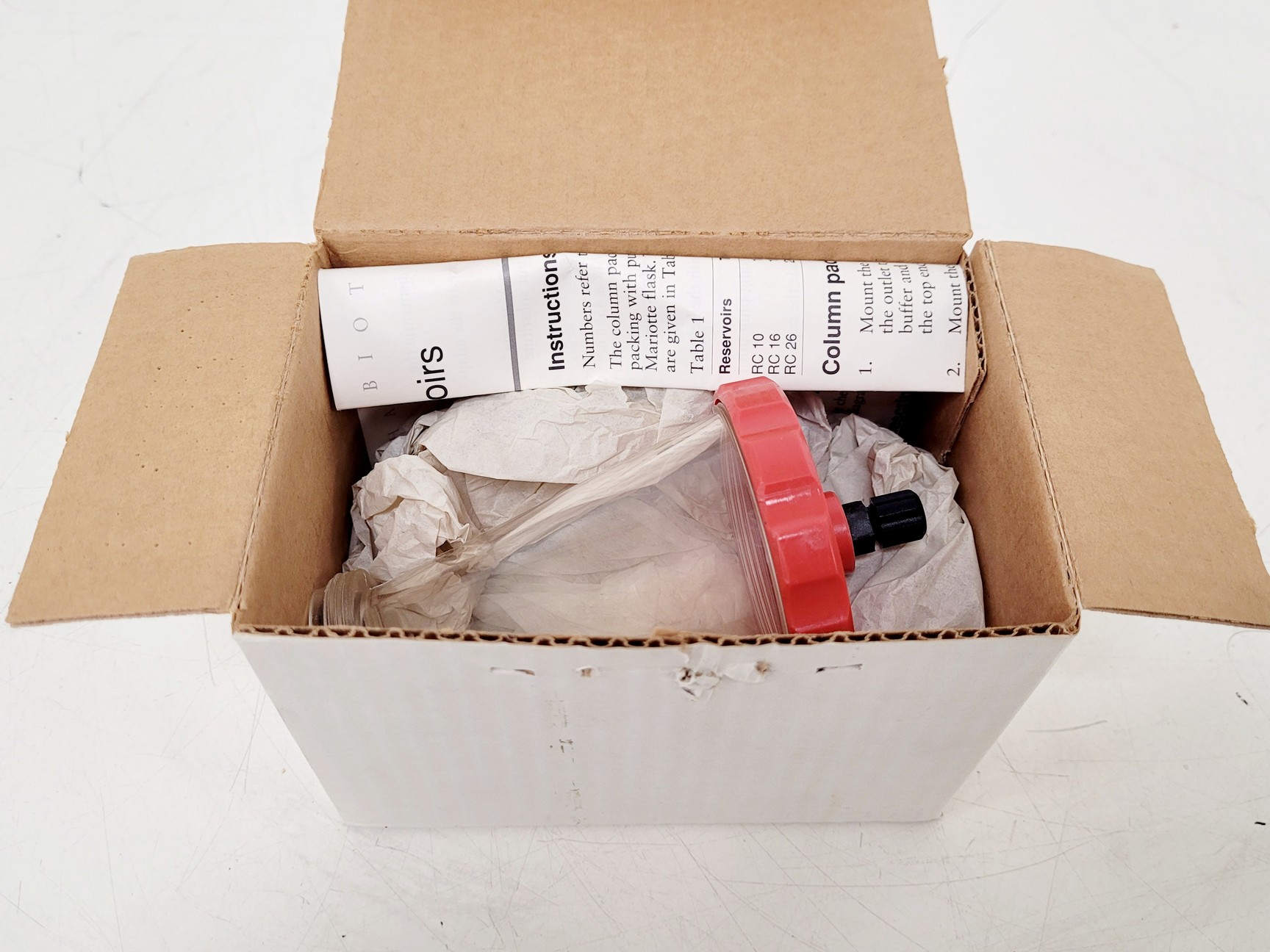 Image of Job lot of Pharmacia Accessories (8x AC16 Adaptor, 8x RC16 Reservoir, 8x FCV-1)