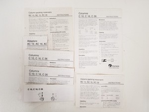 Thumbnail image of Job lot of 8 x Pharmacia C 16 Chromatography Columns