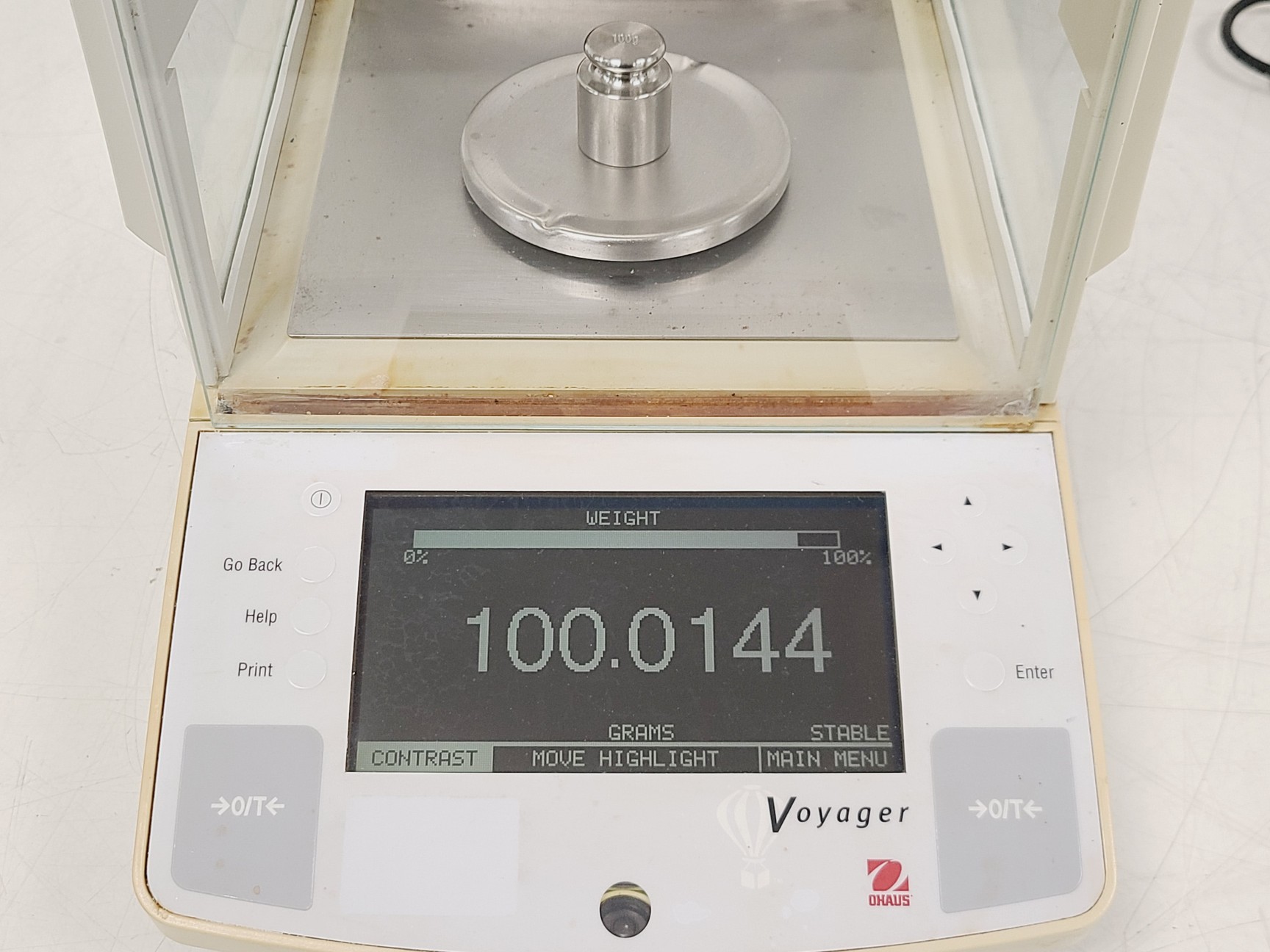Image of Ohaus Voyager 4dp Analytical Balance