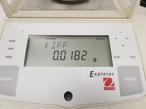 Thumbnail image of Ohaus E00640 Explorer 4dp Analytical Balance Lab