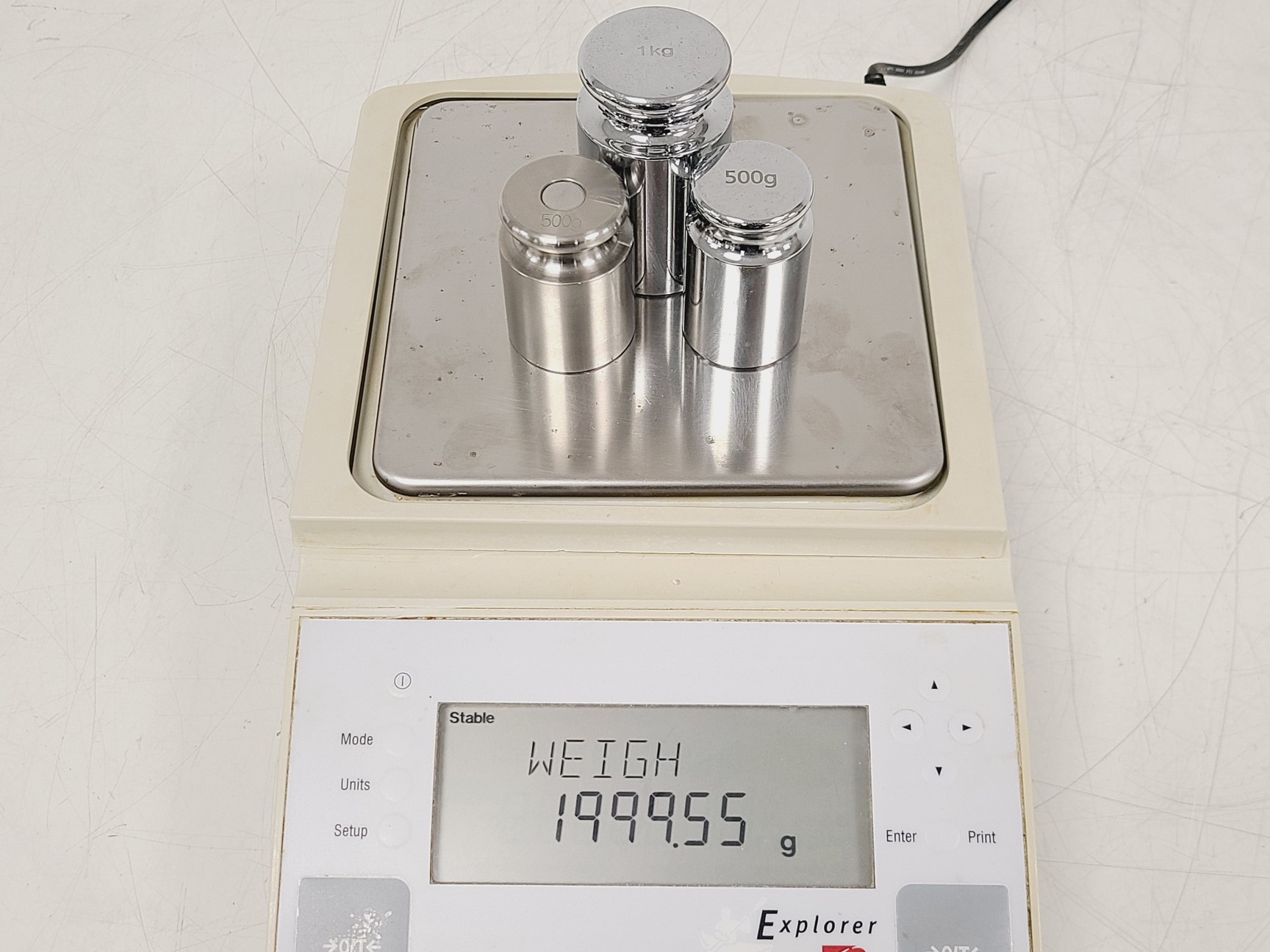 Image of Ohaus E0B120 Explorer 2dp Analytical Balance