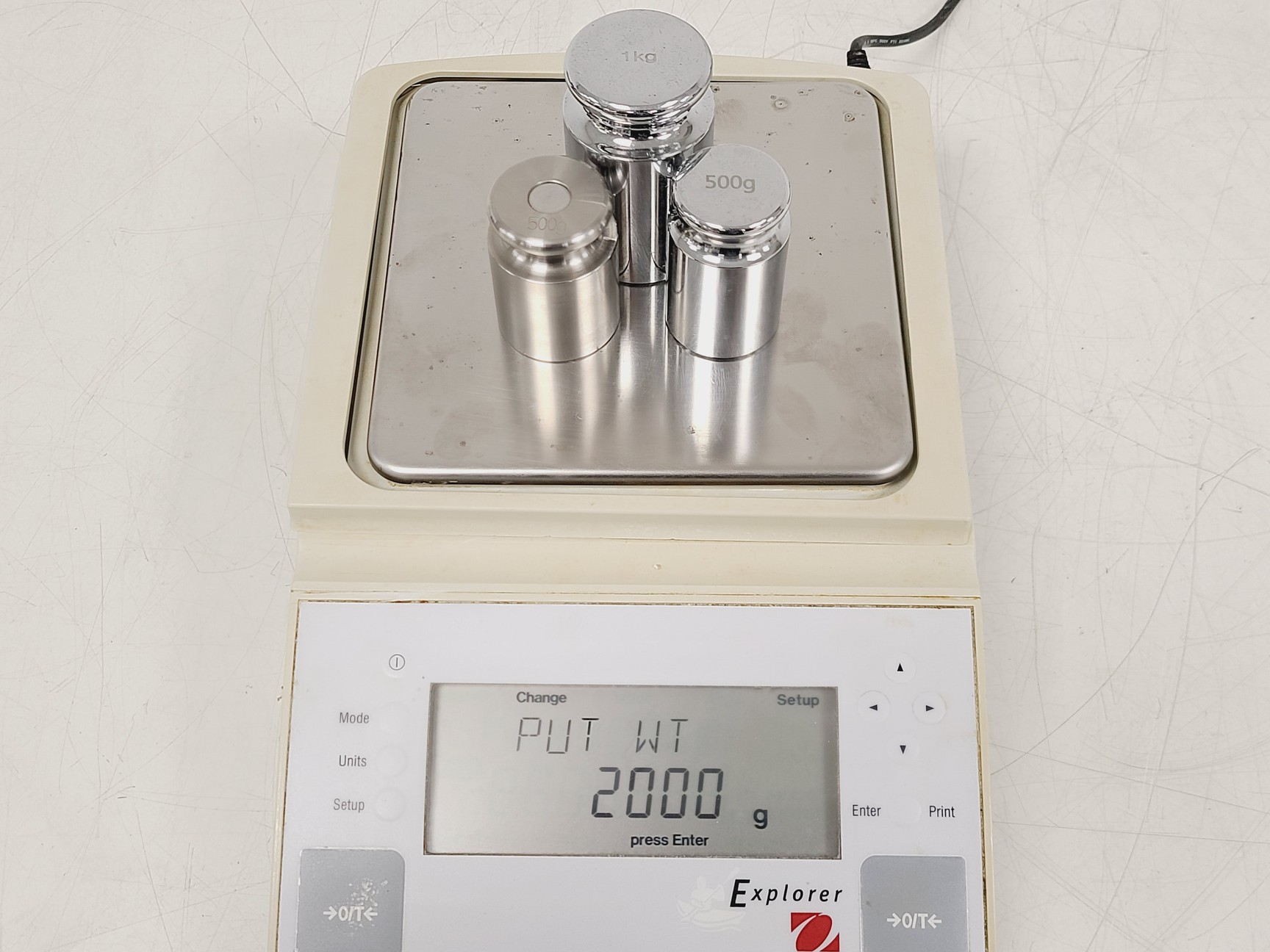 Image of Ohaus E0B120 Explorer 2dp Analytical Balance