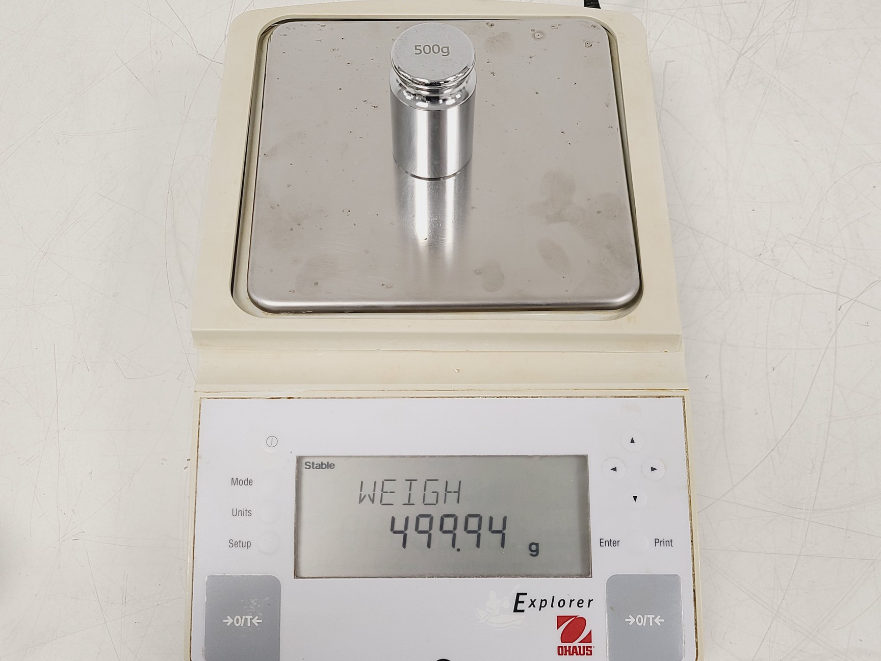 Image of Ohaus E0B120 Explorer 2dp Analytical Balance