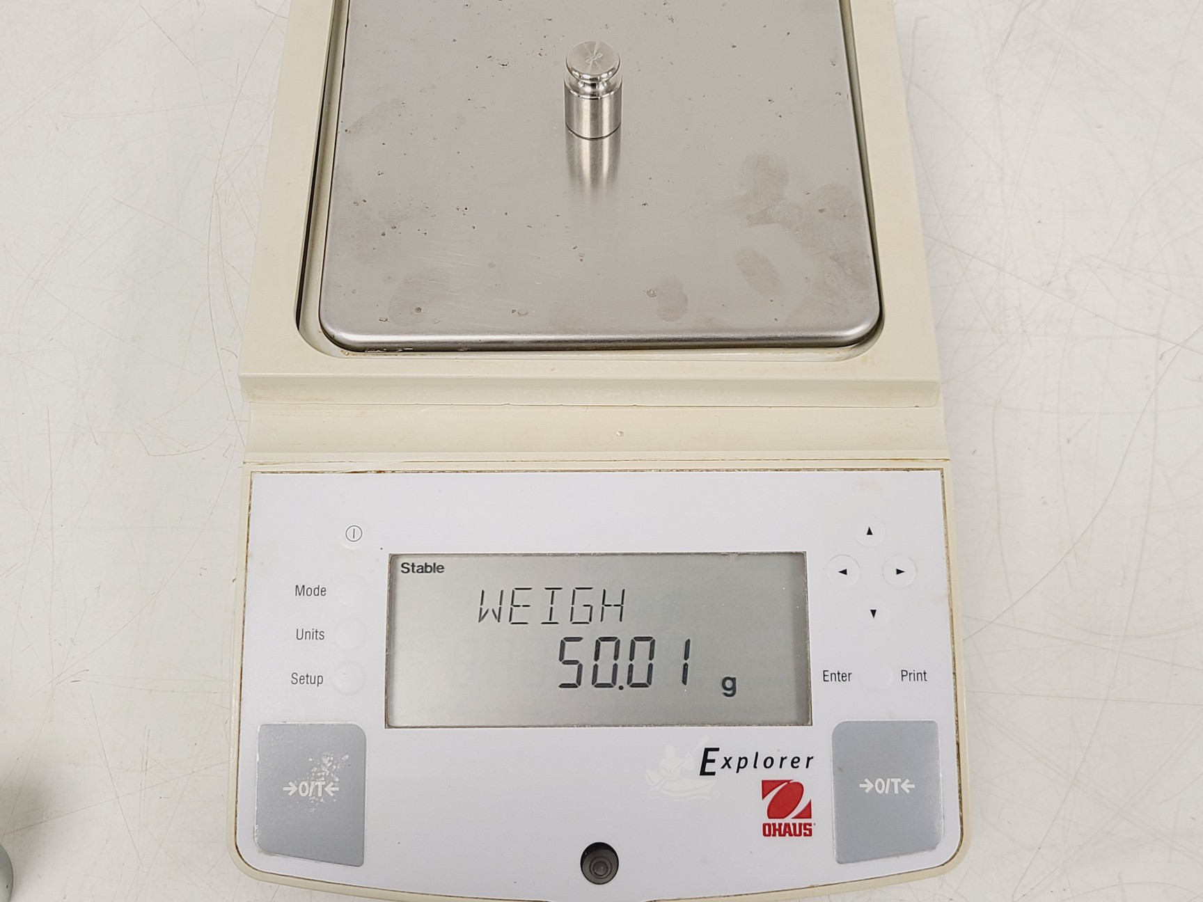 Image of Ohaus E0B120 Explorer 2dp Analytical Balance