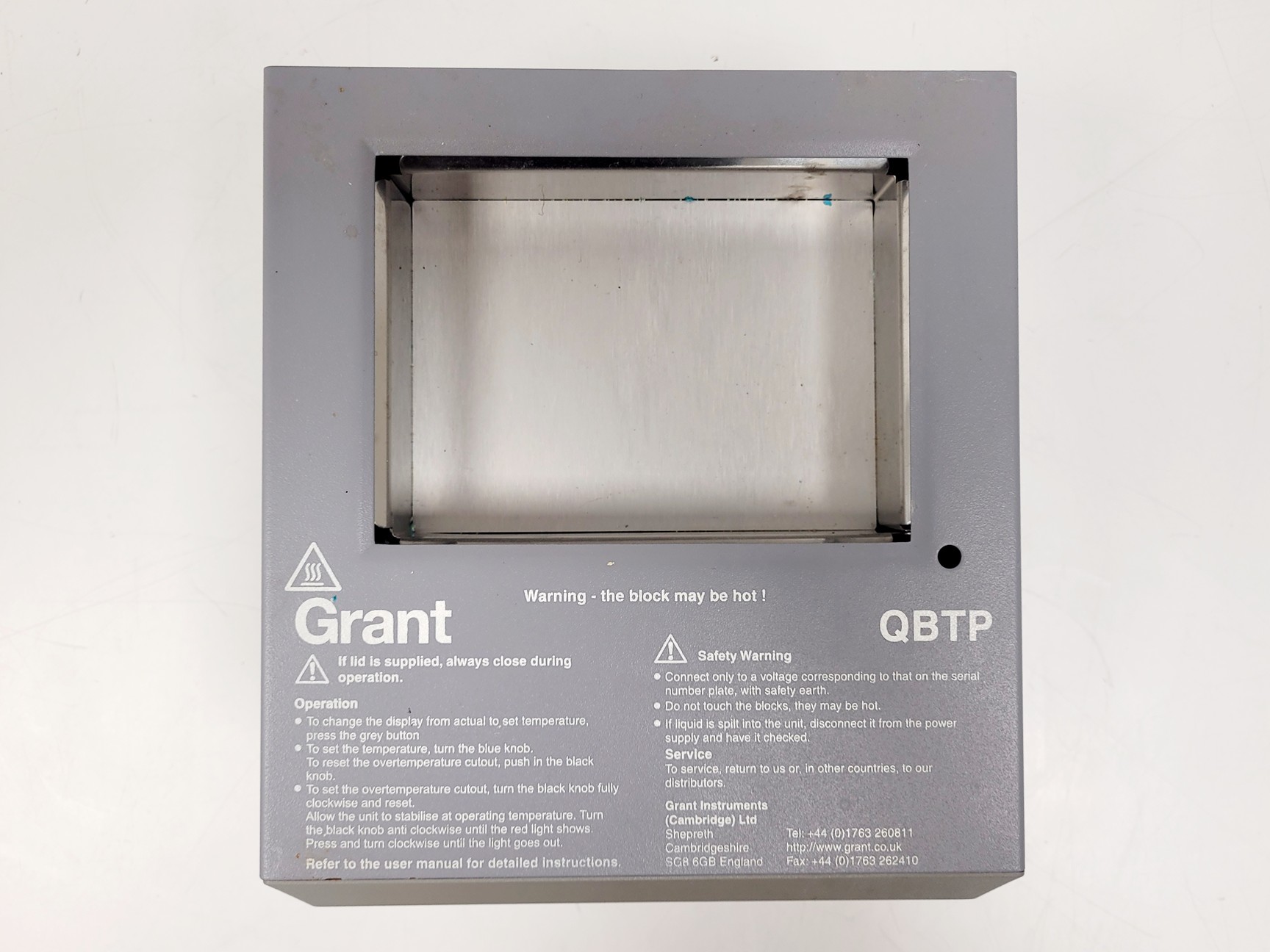 Image of Grant QBTP Microtitre Dry Block Heater