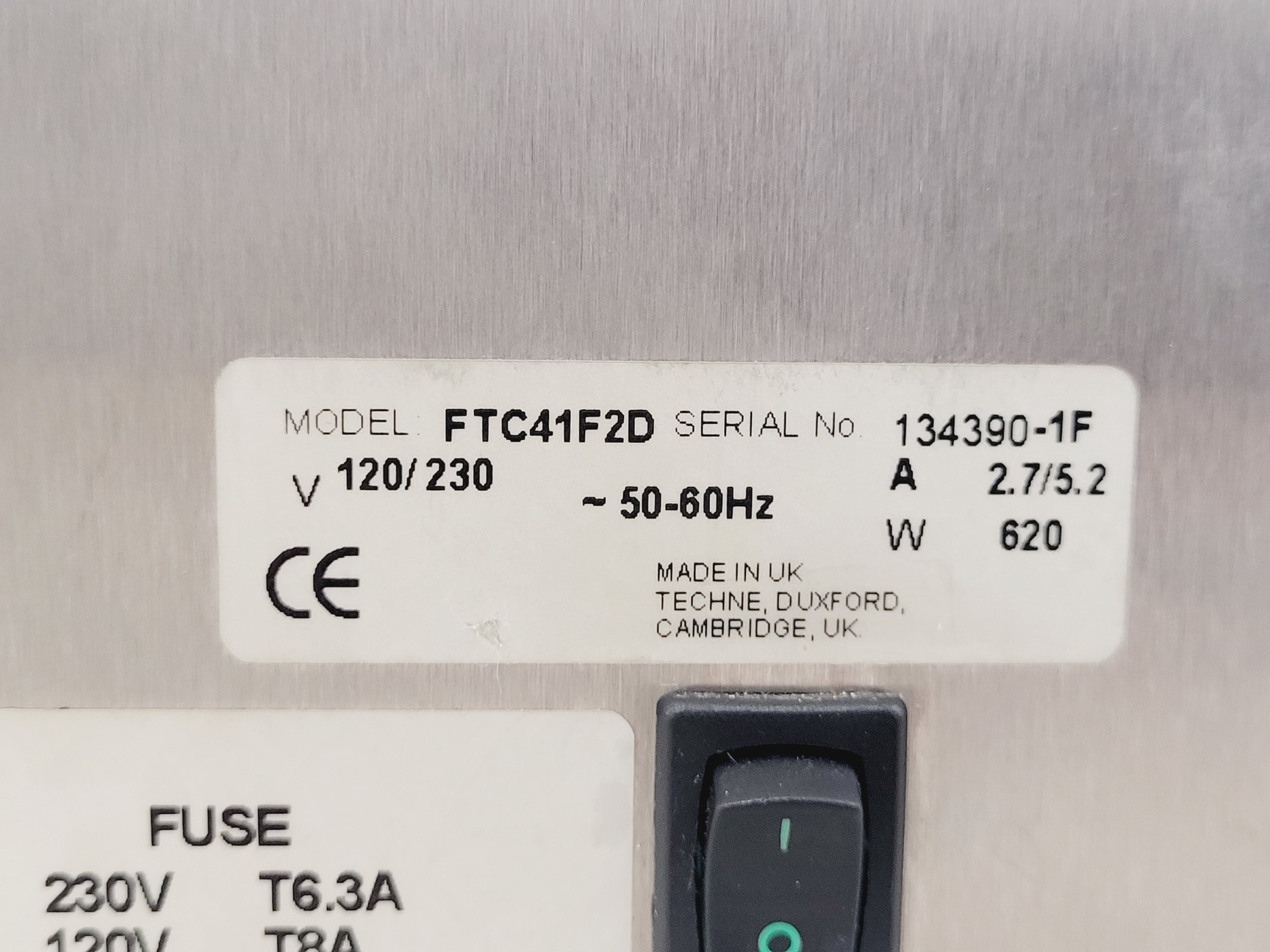 Image of Techne TC-412 PCR Thermal Cycler Lab