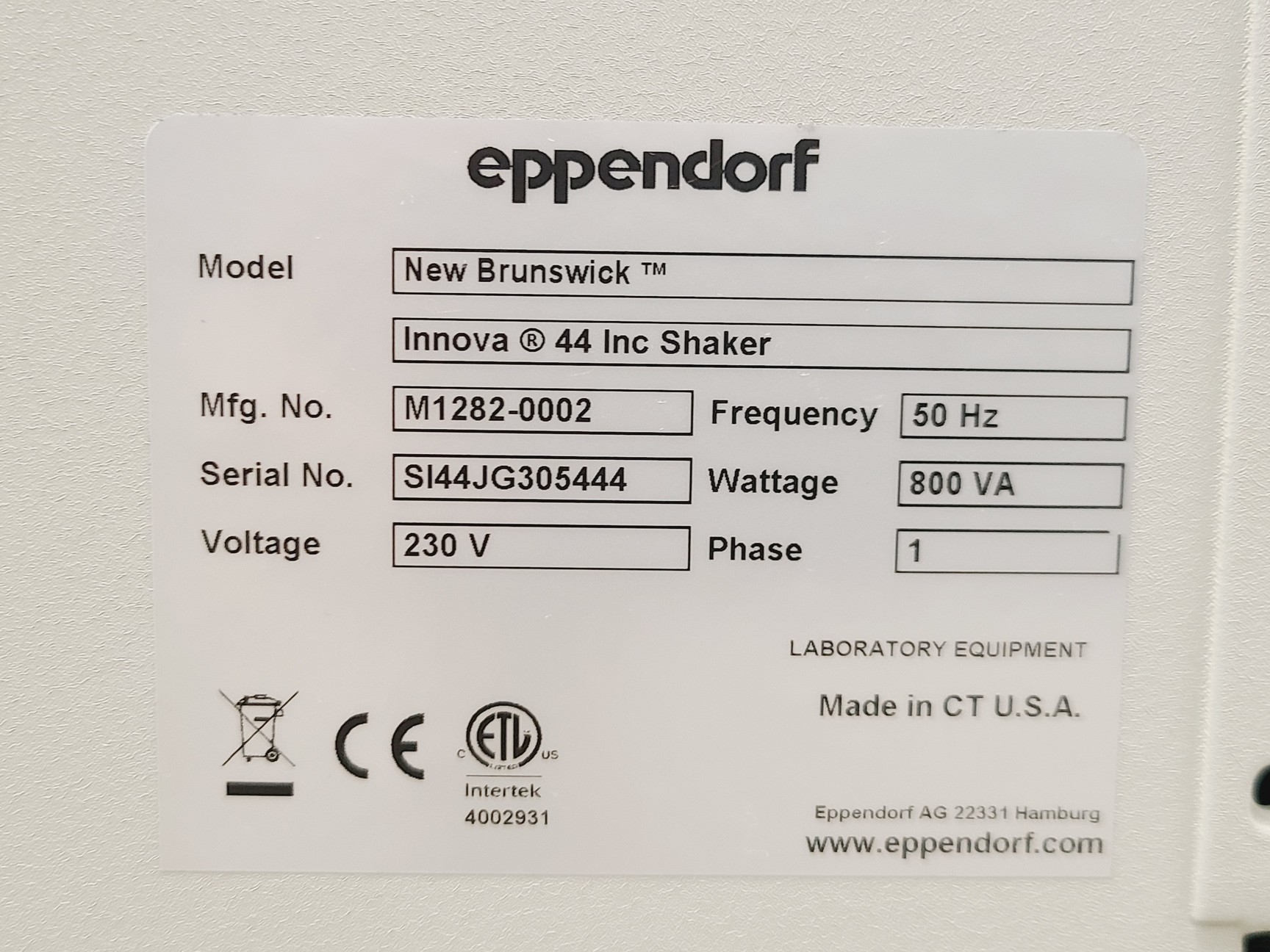 Image of Eppendorf New Brunswick Innova 44 Incubator Shaker Lab