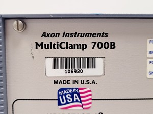 Thumbnail image of Molecular Devices Axon CNS MultiClamp 700B w/ Axon CV-7B Headstage & PATCH-1U 