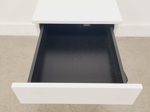 Thumbnail image of Senator White 3-Drawer Under Bench Filing Cabinet Model UTM3F WH