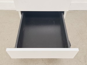 Thumbnail image of Senator White 3-Drawer Under Bench Filing Cabinet Model UTM3F WH
