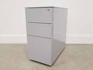 Image of Metal 3-Drawer Under Bench Filing Cabinet