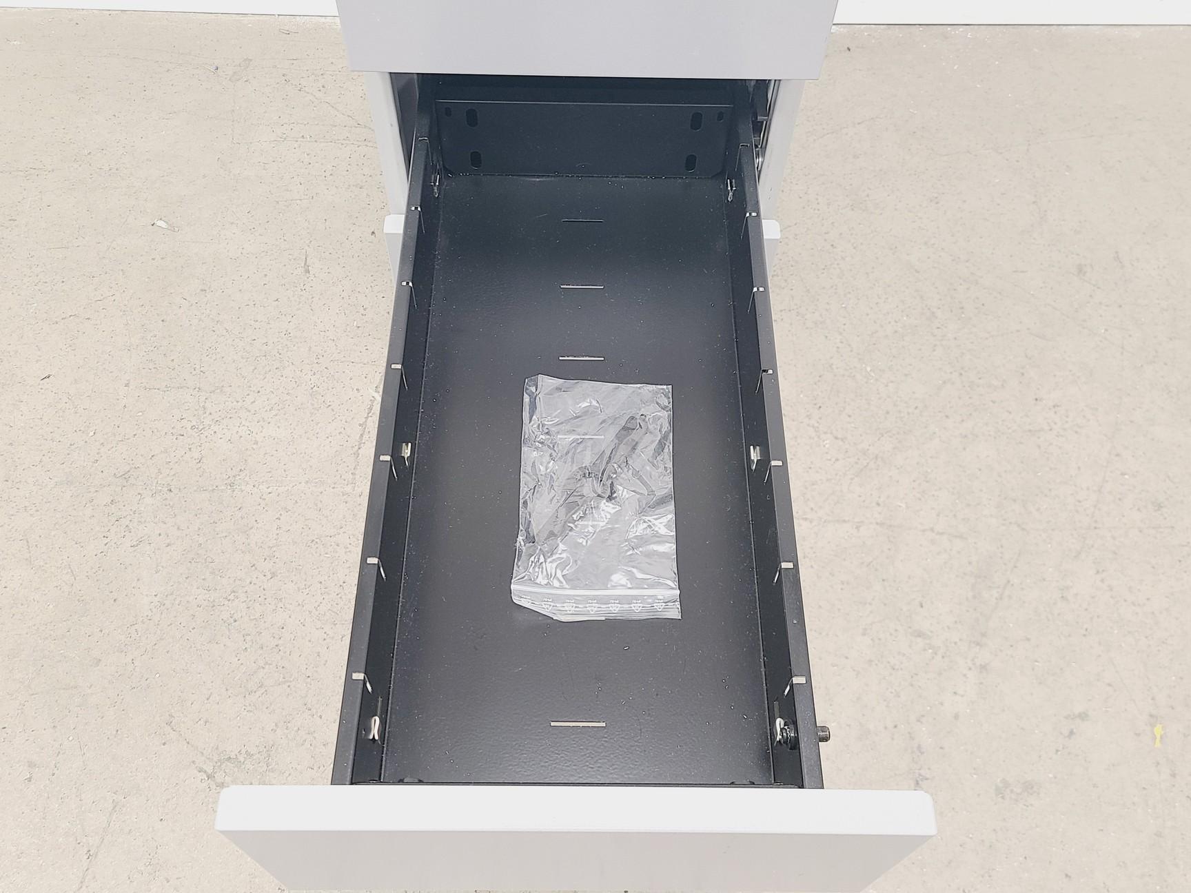 Image of Metal 3-Drawer Under Bench Filing Cabinet