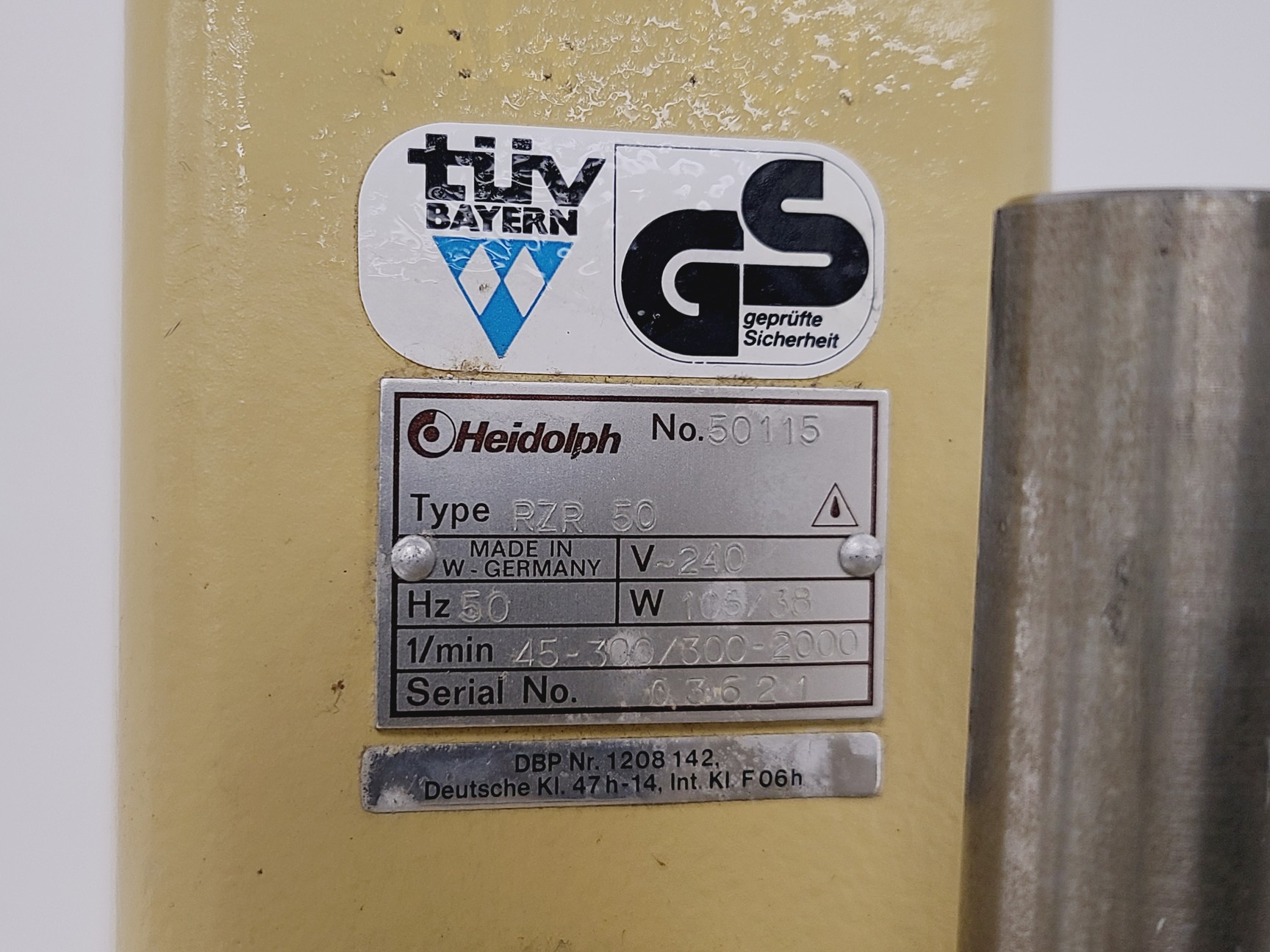Image of Heidolph RZR 50 Overhead Stirrer