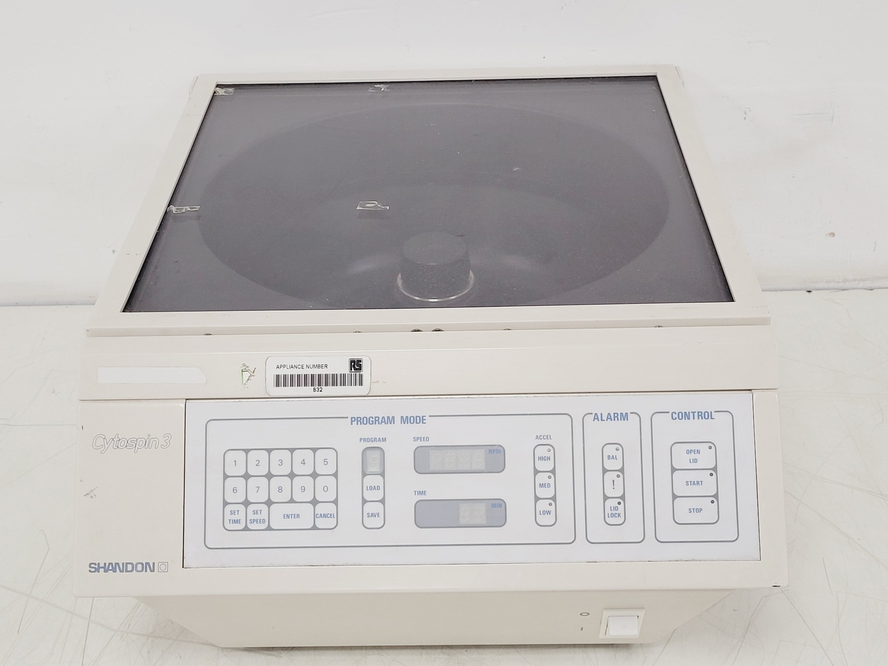 Image of Shandon Cytospin 3 Benchtop Centrifuge w/ Rotor & 48 x Cytoclip Slide Clips