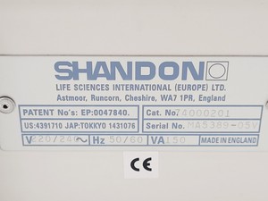Thumbnail image of Shandon Cytospin 3 Benchtop Centrifuge w/ Rotor & 48 x Cytoclip Slide Clips