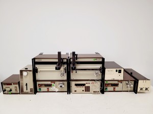 Image of Gilson/Jones HPLC Chromatography System (Models: 116, 2x 231, 2x 302, 401, 7950)