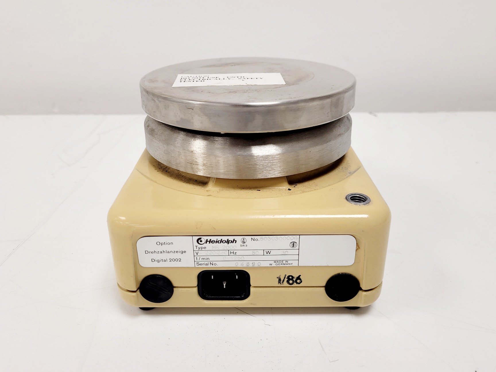 Image of Job lot of 12 x Heidolph MR 2000 Magnetic Stirrers