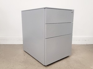 Thumbnail image of Silver Metal 3 Drawer Cabinet