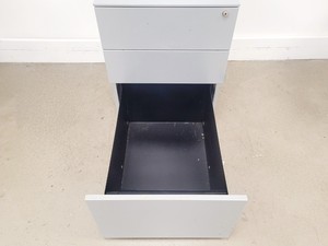 Thumbnail image of Silver Metal 3 Drawer Cabinet