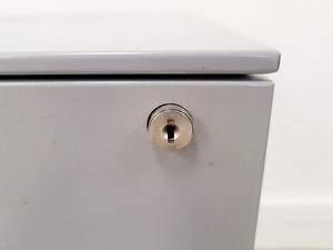 Thumbnail image of Silver Metal 3 Drawer Cabinet